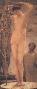 Alma-Tadema, Sir Lawrence The SculPtor's Model Spain oil painting artist